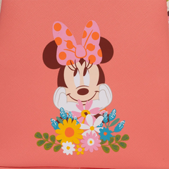 Loungefly! Leather: Disney Minnie Mouse All-over-print Mini Backpack