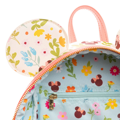 Loungefly! Leather: Disney Minnie Mouse All-over-print Mini Backpack