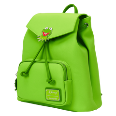 Loungefly! Leather: Disney The Muppets Kermit the Frog Mini Backpack