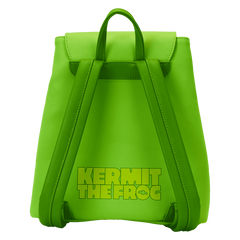 Loungefly! Leather: Disney The Muppets Kermit the Frog Mini Backpack