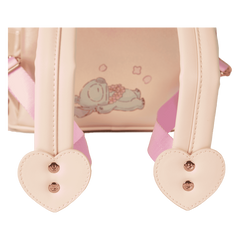 Loungefly! Leather: Disney Cute Stitch Mini Backpack