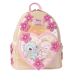 Loungefly! Leather: Disney Cute Stitch Mini Backpack