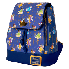Loungefly! Leather: Disney Princess Carousel Mini Backpack