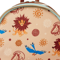 Loungefly! Leather: Disney Lion King Mini Backpack
