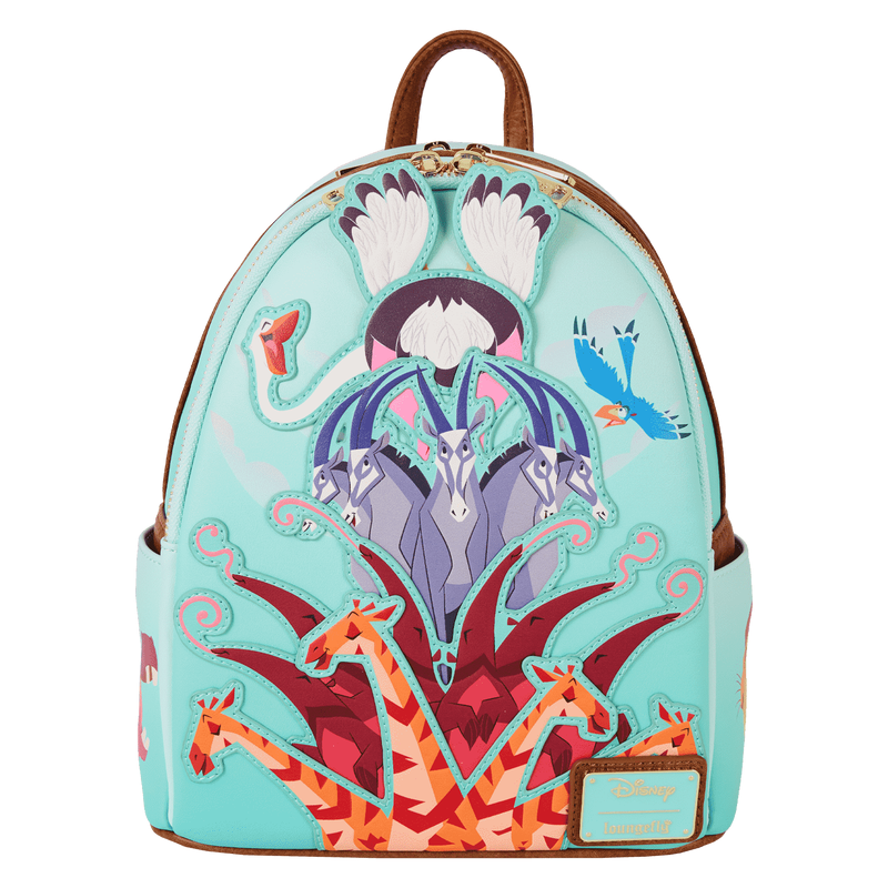 Loungefly! Leather: Disney Lion King Mini Backpack