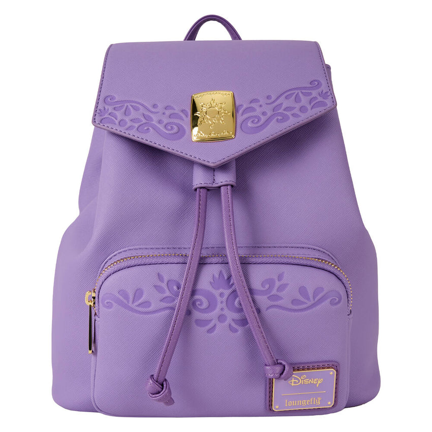 Loungefly! Leather: Disney Rapunzel Mini Backpack