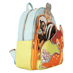 Loungefly! Leather: Disney Bambi Triple Pocket Backpack
