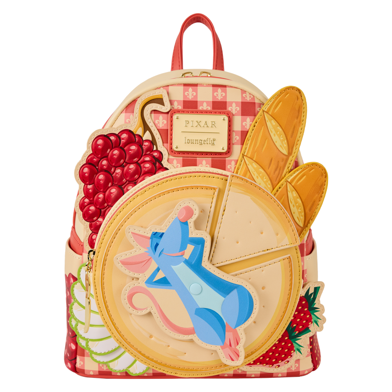 Loungefly! Leather: Disney Pixar Ratatouille Mini Backpack