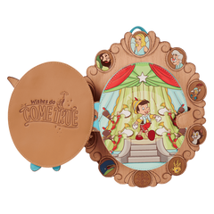 Loungefly! Leather: Disney Pinocchio Cameo Mini Backpack