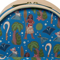 Loungefly! Leather: Disney Moana Mini Backpack