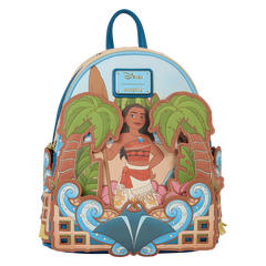 Loungefly! Leather: Disney Moana Mini Backpack