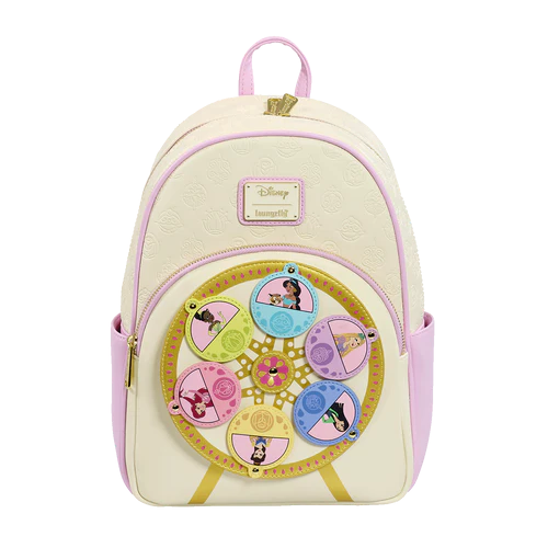 Loungefly! Leather: Disney Princess Ferris Wheel Mini Backpack