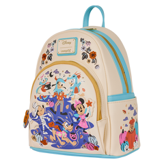 Loungefly! Leather: Disney - Mickey & Friends Mini Backpack