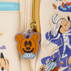Loungefly! Leather: Disney - Mickey & Friends Mini Backpack