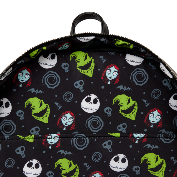 Loungefly! Leather: Disney Nightmare Before Christmas Jack Skellington Full Size Backpack