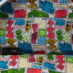 Loungefly! Leather: Pixar Toy Story 30Th Anniversary Buzz Lightyear Mini Backpack