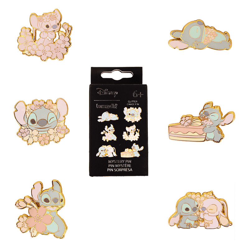 Loungefly! Blind Box Pin: Disney Cute Stitch Mystery Pin