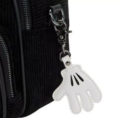 Loungefly! Leather: Disney D100 Corduroy Convertible Crossbody Bag