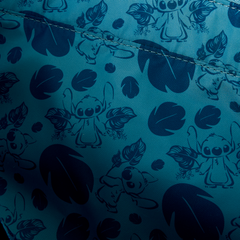 Loungefly! Tote Bag: Disney Stitch Quiet Fandom Convertible Tote Bag