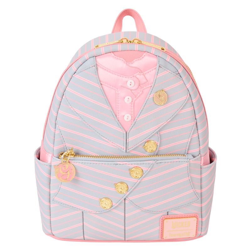 Loungefly! Leather: Wicked Glinda Cosplay Mini Backpack