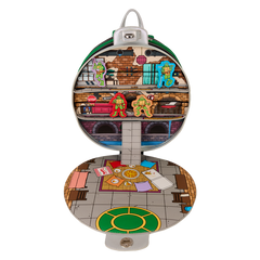 Loungefly! Leather: Classic Teenage Mutant Ninja Turtle Mini Backpack