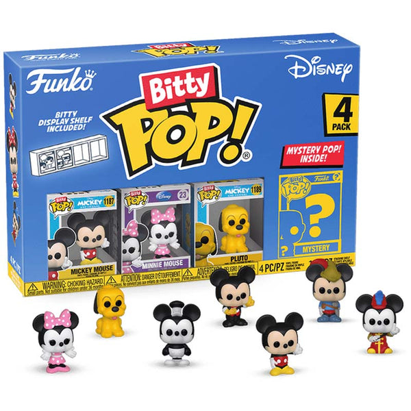 Bitty Pop! Disney: Disney Classic - Mickey 4pk