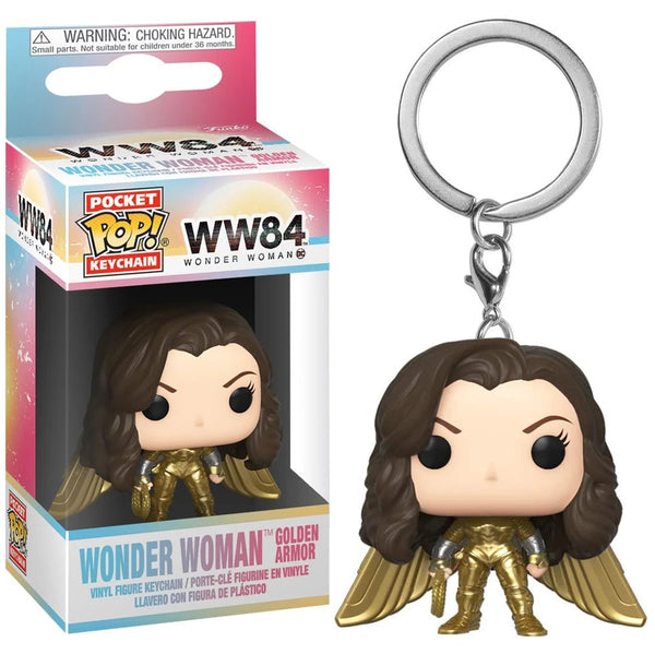 Pocket Pop! Heroes: Wonder Woman 1984- WW Gold No Helmet