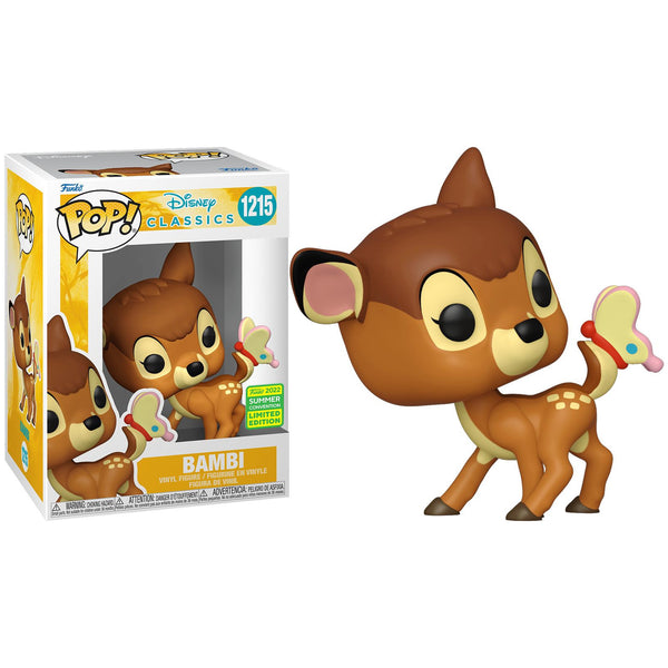 Pop! Disney: Bambi- Bambi w/ Butterfly (SDCC'22)