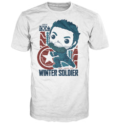 Pop Tee! Marvel: Winter Bucky Poster (L)