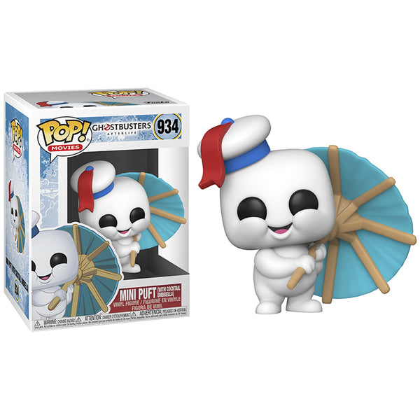 Pop! Movies: Ghostbusters: Afterlife- Mini Puft w/ Cocktail Umbrella