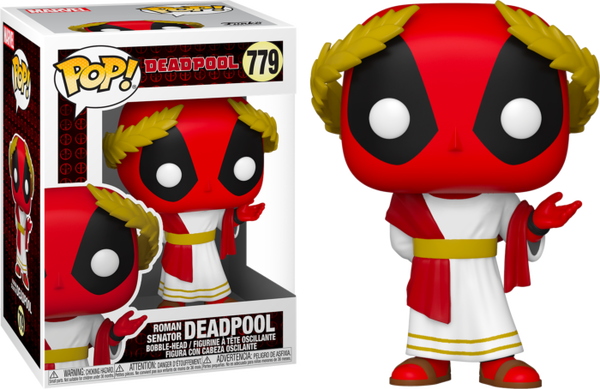 Pop! Marvel: Deadpool 30th- Roman Senator Deadpool