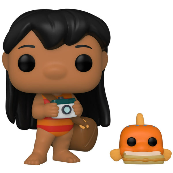 Pop! &Buddy: Disney: Lilo & Stitch- Lilo w/ Pudge