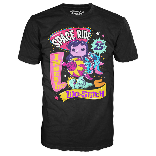 Pop Tee! Disney: Lilo & Stitch Space- M
