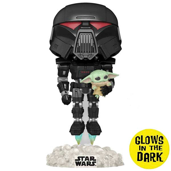 Pop! Tv: Mandalorian - Dark Trooper w/ Child (GW)(Exc)