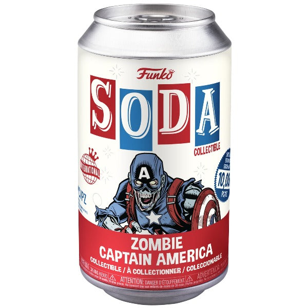 Vinyl SODA: Marvel: Zombie- Captain America w/Chase (GW)(IE)