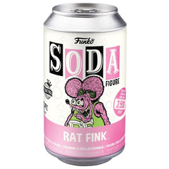 Vinyl SODA: Rat Fink- Neon Rat Fink w/Chase (IE)