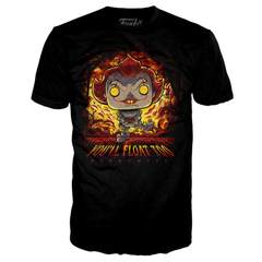 Pop Tee! Movies: IT - Pennywise Flame (M)