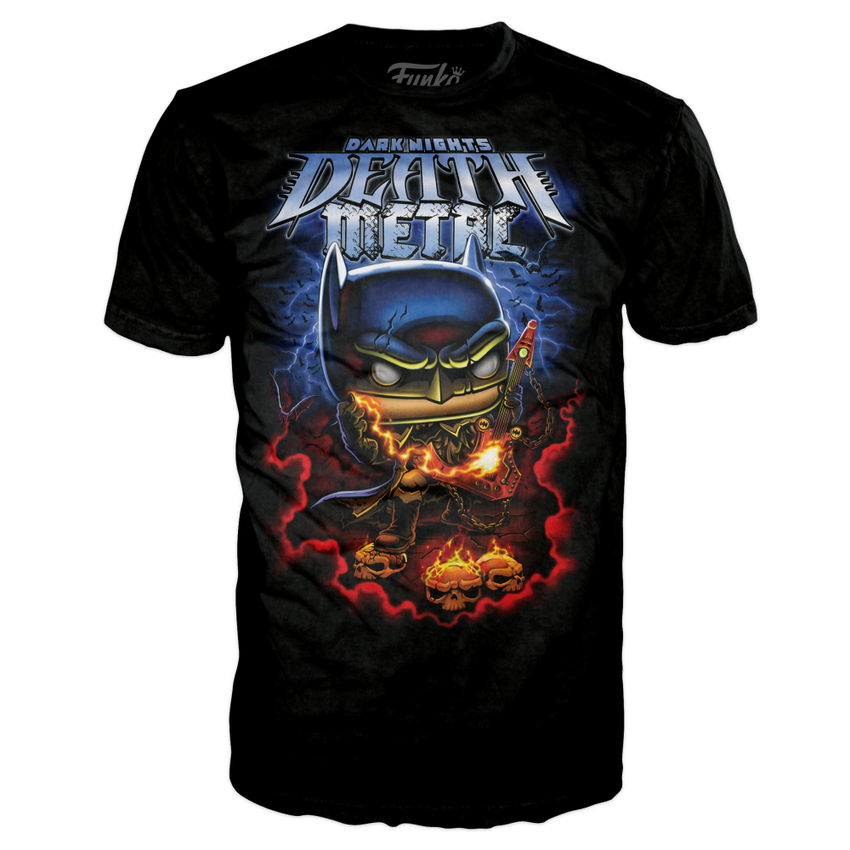 Pop Tee! DC Comics: Batman Death Metal- M