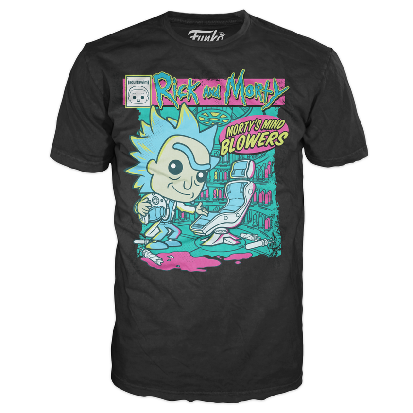 Pop Tee! Rick & Morty: Morty's Mind Blowers- XL