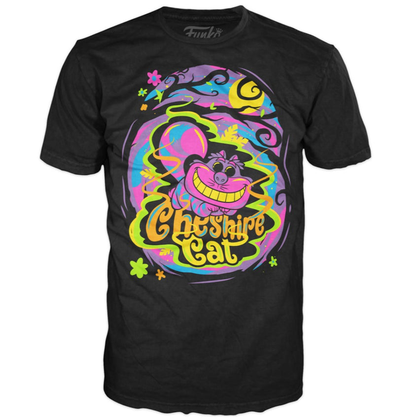 Pop Tee! Blacklight- Cheshire Cat (M)