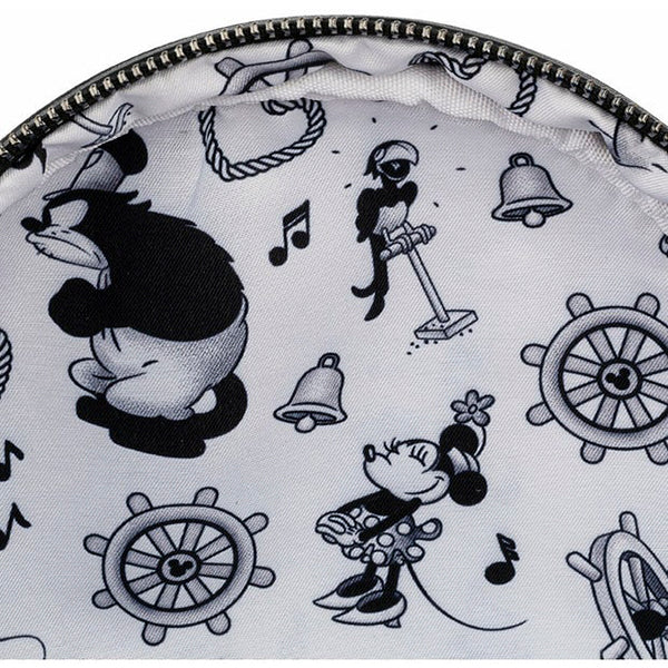 Loungefly! Leather: Disney Steamboat Willie Faux