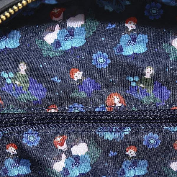 Loungefly! Leather: Disney Brave Floral