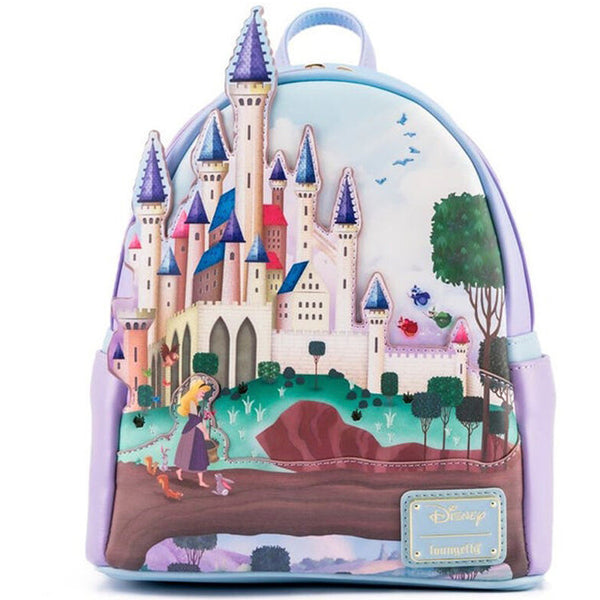 Loungefly! Leather: Disney Princess Castle Sleeping Beauty