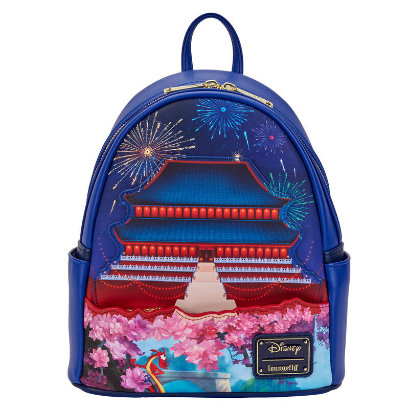 Loungefly Leather Disney Mulan Castle Light Up