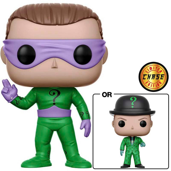 Pop! Heroes: Riddler w/ Chase