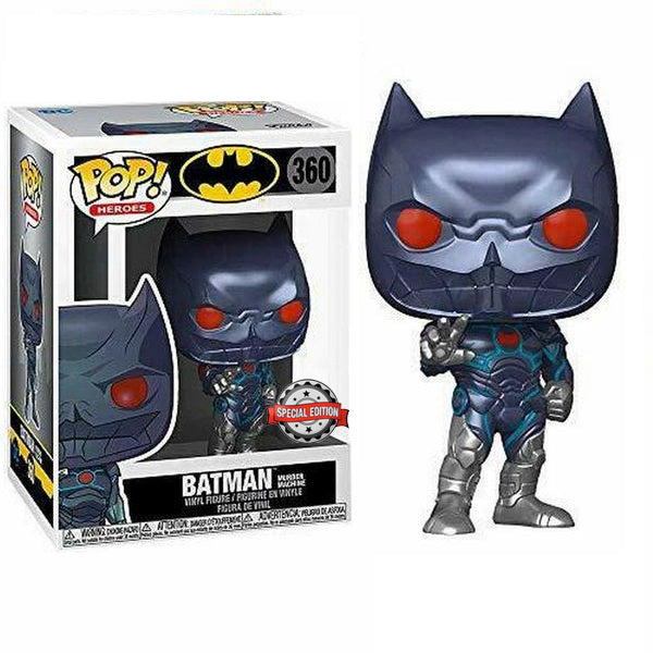 Pop! Heroes: Batman Murder Machine w/Chase (MT)(Exc)