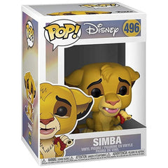 Pop! Disney: Lion King Classic- Simba w/ Grub