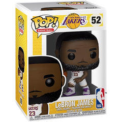 Pop! Basketball: NBA Lakers- Lebron James (White Uniform)
