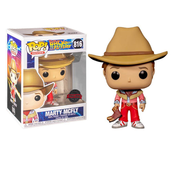 Pop! Movies: BTTF - Marty McFly (Cowboy) (Exc)