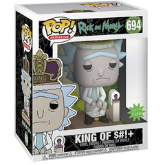 Pop Deluxe! Tv: Rick & Morty- King of $#!+ w/Sound 6 inch